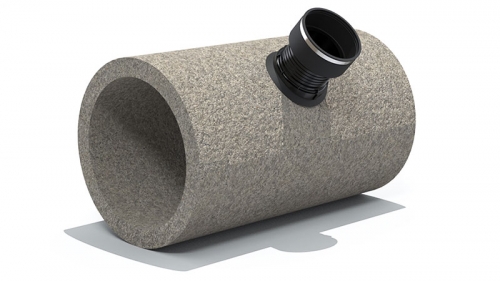 Anschlusselemente für Beton-/Steinzeugrohre